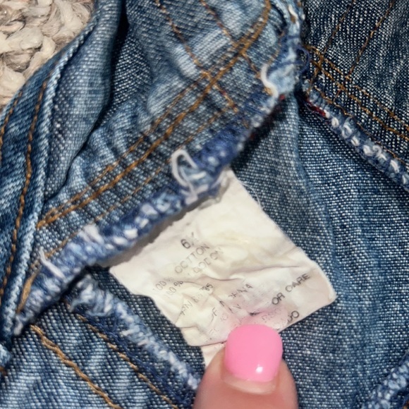 Vintage Minnie Mouse Denim Jumper 6X - Picture 11 of 13